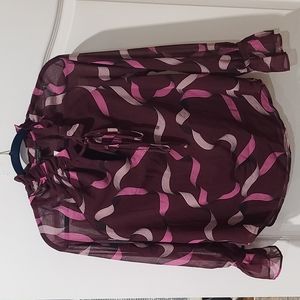 NWT Ann Taylor ruffle blouse